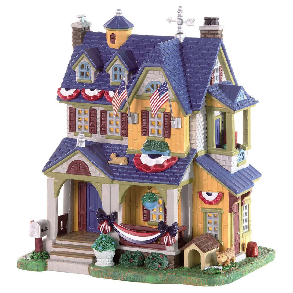 lemax-golden-summer-days-b-timent-miniature-lumineux-pour-village image 1