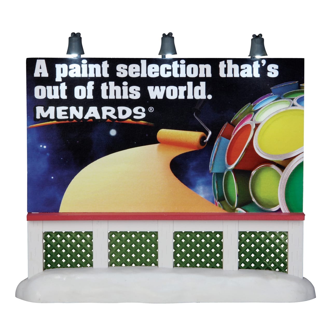 lemax-menards-billboard-figurine-miniature-de-collection image 1