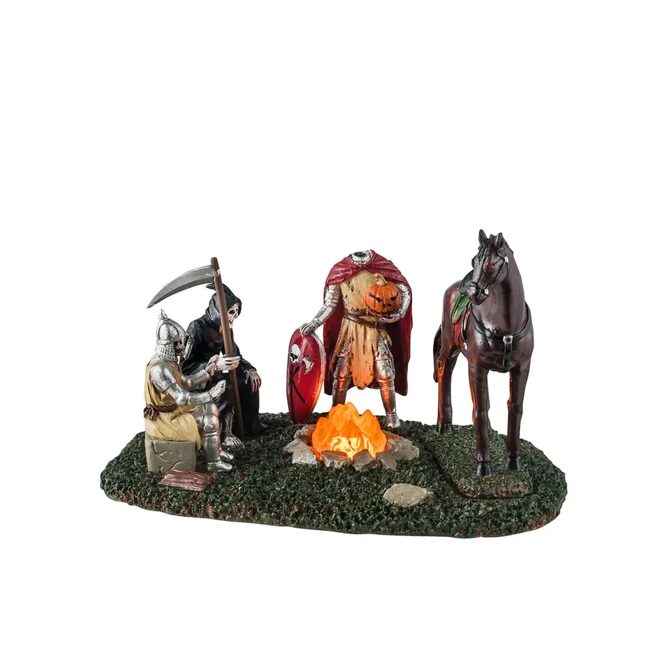 lemax-cursed-campfire-sc-ne-miniature-spooky-town image 1