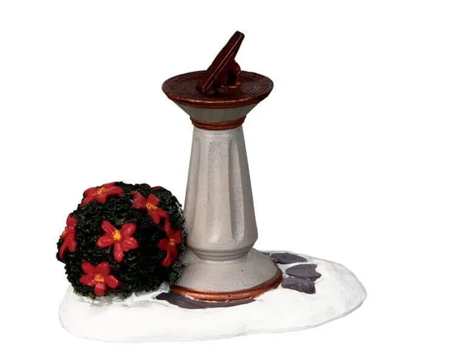 lemax-garden-sundial-accessoire-d-cor-miniature-de-jardin image 1