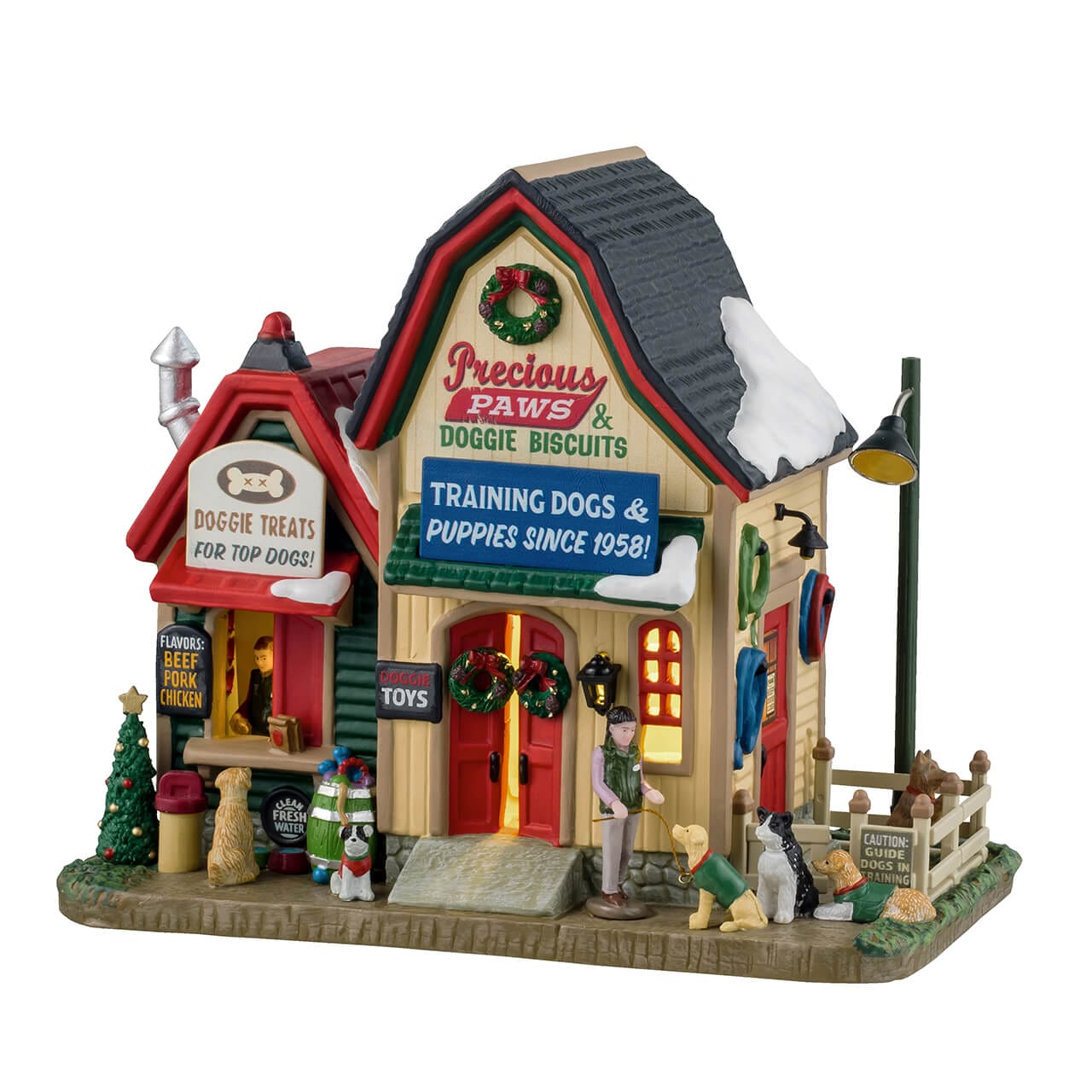 lemax-precious-paws-doggie-biscuits-boutique-miniature-animalerie-1958 image 1