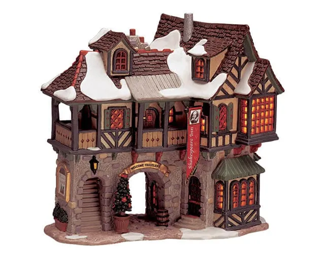 lemax-shakespeare-inn-b-timent-miniature-lumineux image 1
