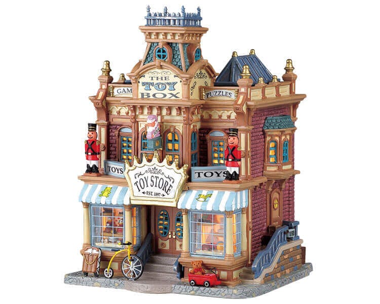 lemax-the-toy-box-d-cor-miniature-magasin-de-jouets image 1
