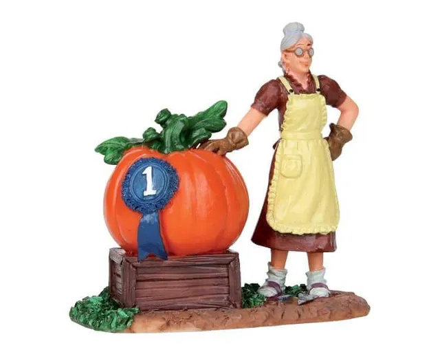 lemax-prize-pumpkin-citrouille-miniature-prim-e image 1