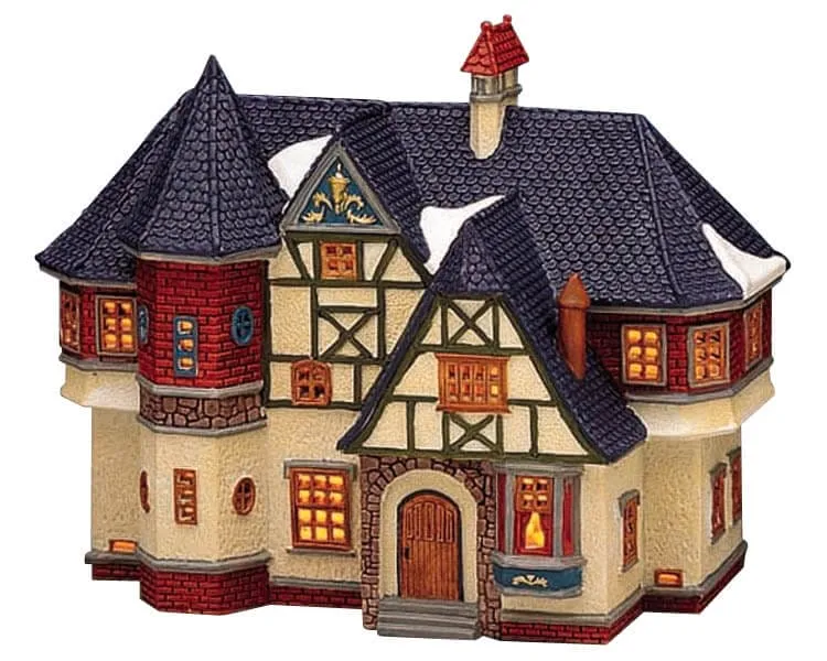 lemax-worcestershire-chalet-chalet-miniature-lumineux image 1