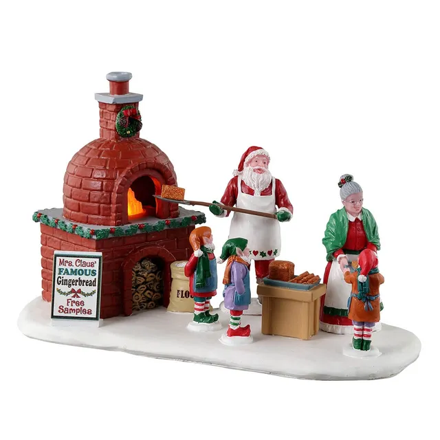 lemax-mrs-claus-gingerbread-bake-santa-s-wonderland-figurine image 1