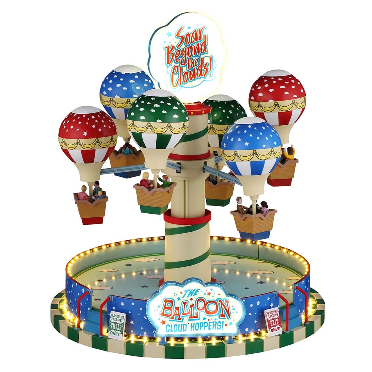lemax-the-balloon-cloud-hoppers-man-ge-miniature-montgolfi-res-carnival image 1