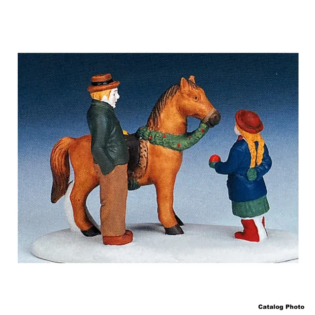 lemax-merry-christmas-mr-pony-figurine-de-no-l image 1