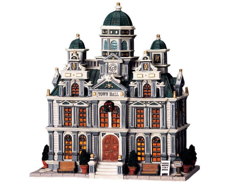 lemax-village-town-hall-mairie-miniature-general-products image 1