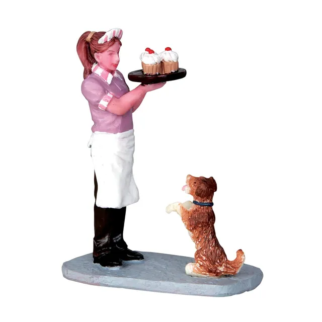 lemax-cupcake-baker-figurine-miniature-p-tissi-re image 1