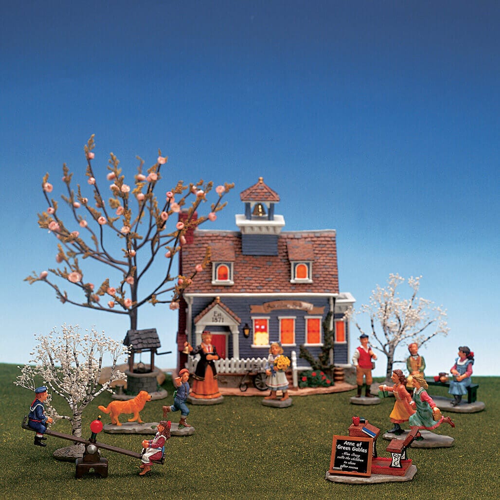 lemax-avonlea-school-set-cole-miniature-de-village-collection image 1
