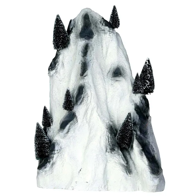 lemax-large-ski-mountain-backdrop-d-cor-fond-montagne-8-sapins image 1