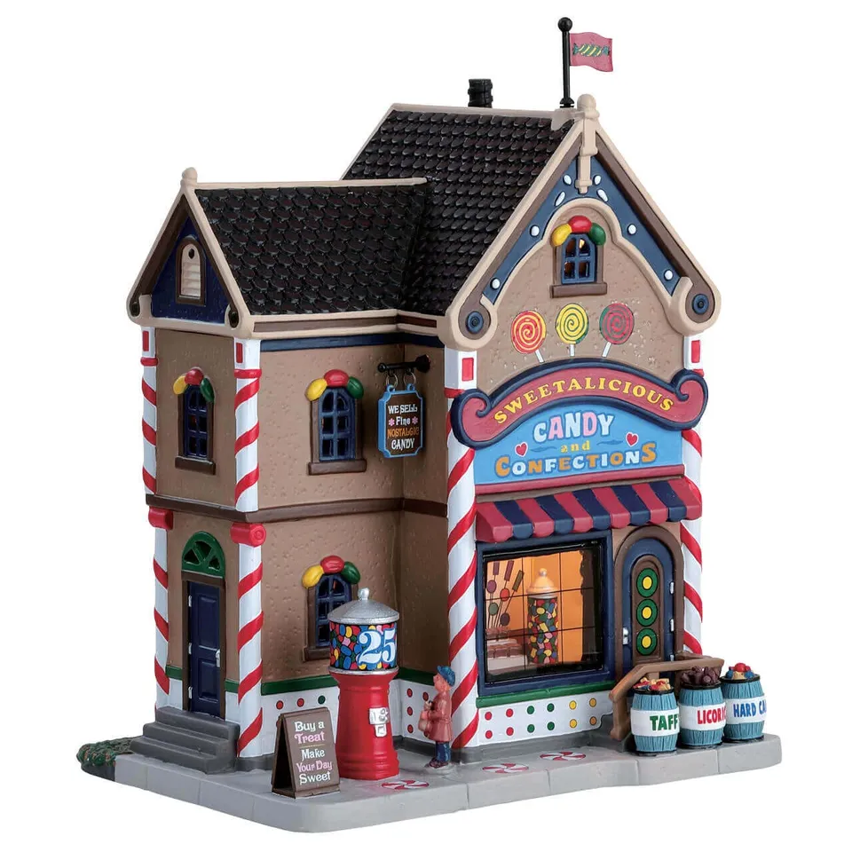 lemax-sweetalicious-candy-shop-boutique-miniature-de-village image 1