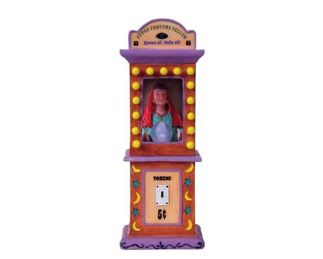 lemax-fortune-teller-figurine-miniature image 1