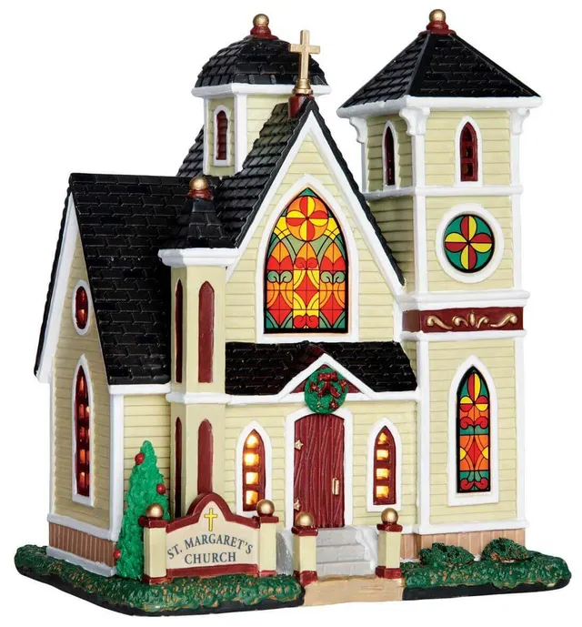 lemax-st-margaret-s-church-miniature-glise-de-village image 1