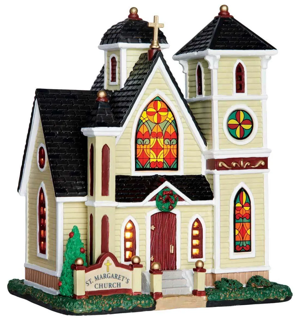 lemax-st-margaret-s-church-miniature-glise-de-village image 1