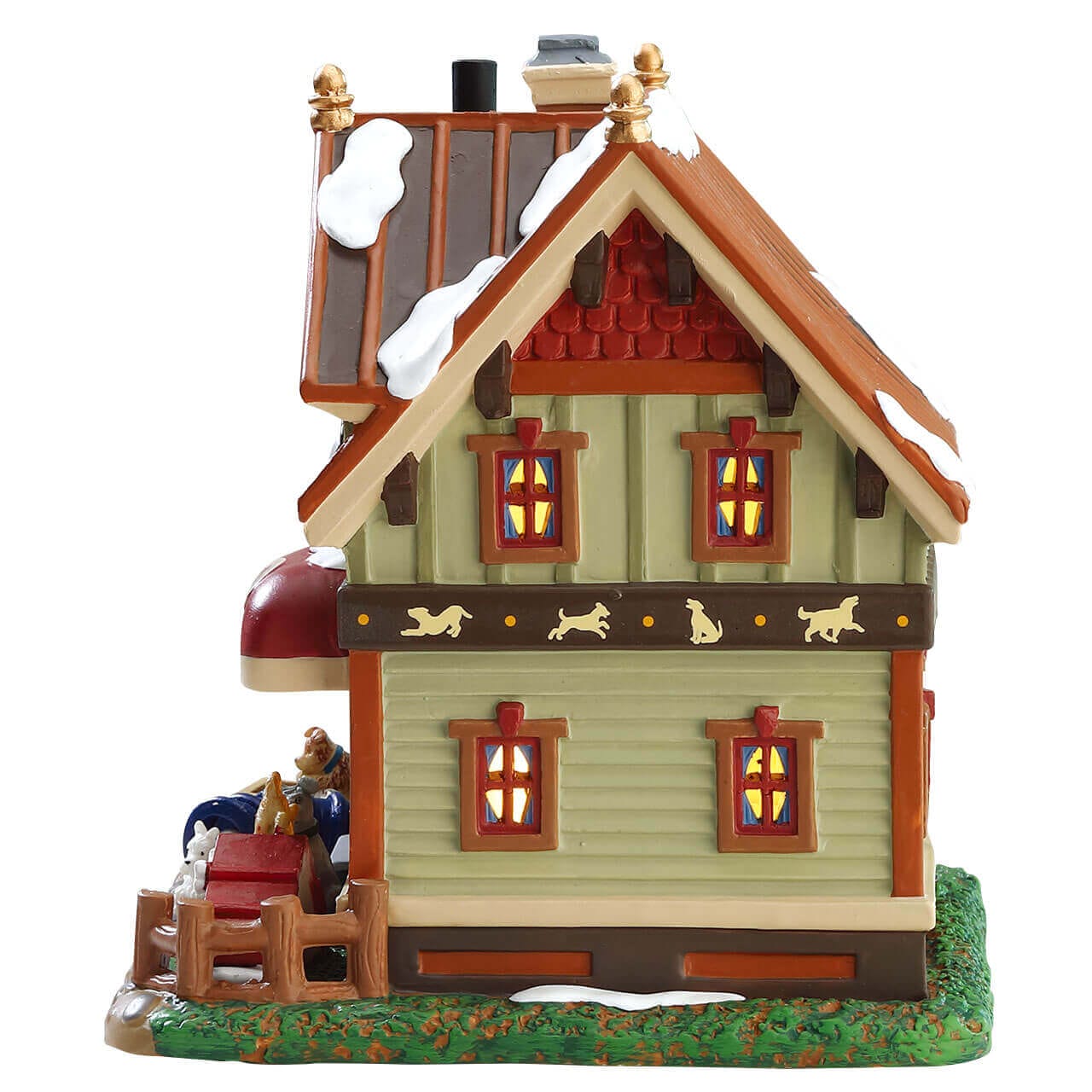 lemax-perfect-paws-dog-training-figurine-miniature-de-collection image 2