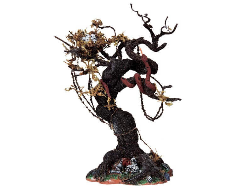 lemax-serpent-s-lair-tree-arbre-miniature-spooky-town image 1