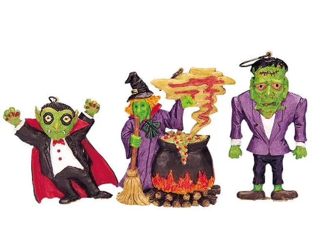 lemax-halloween-tree-decoration-arbre-miniature-spooky-town-4 image 1