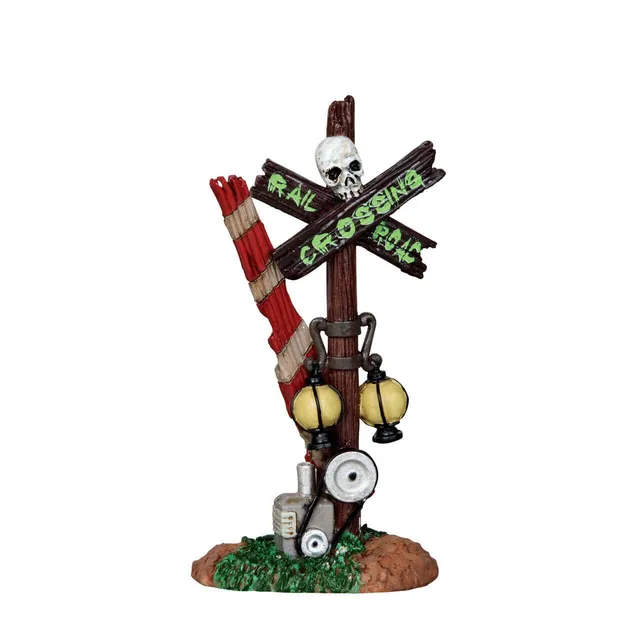 lemax-rotten-railroad-crossing-d-cor-passage-niveau-hant image 1