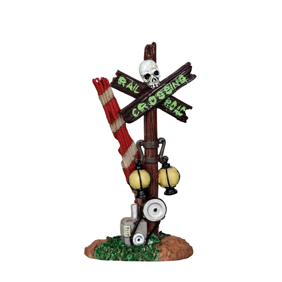 lemax-rotten-railroad-crossing-d-cor-passage-niveau-hant image 1