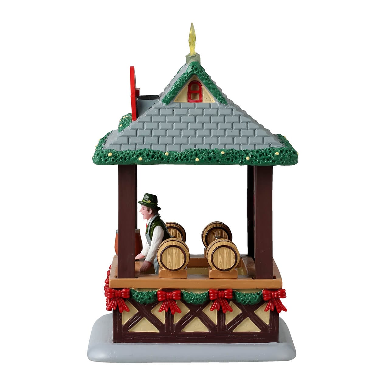 lemax-gluhwein-booth-stand-vin-chaud-miniature-caddington image 3