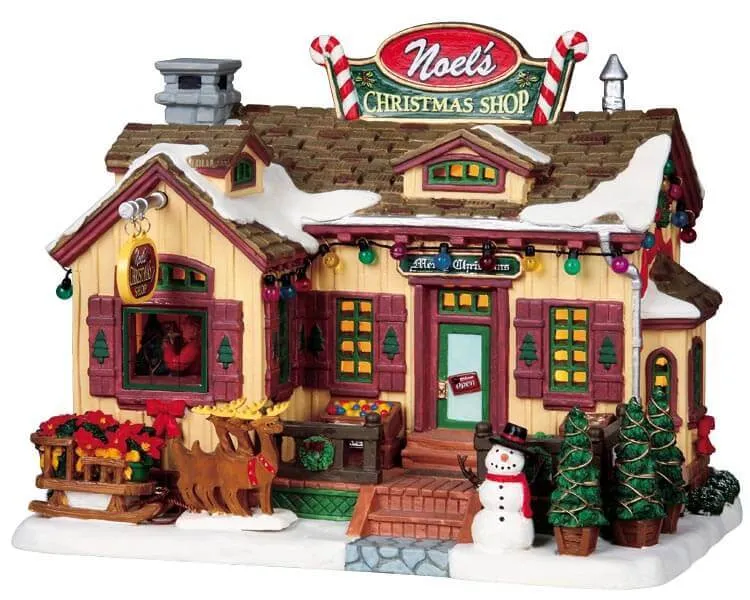 lemax-noel-s-christmas-shop-boutique-de-no-l-village-miniature image 1