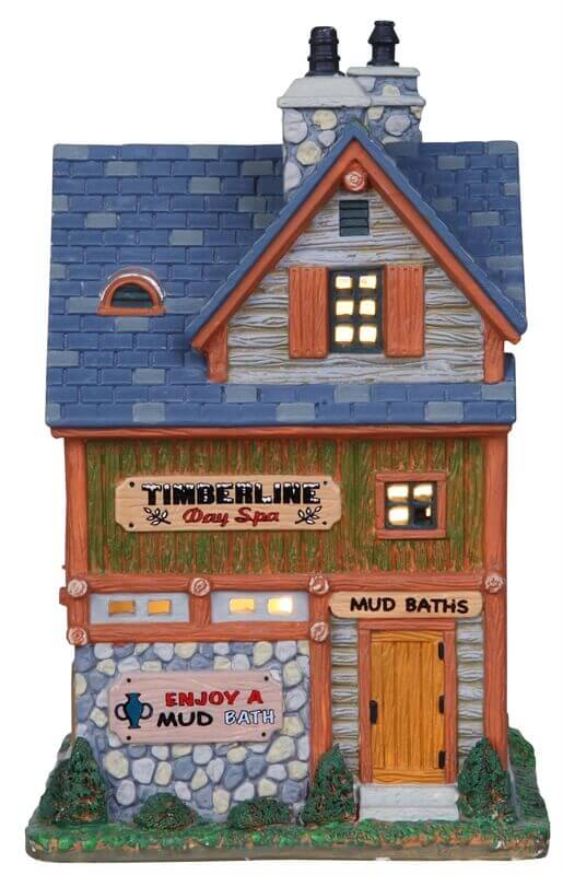 lemax-timberline-day-spa-b-timent-miniature-village-de-no-l image 3