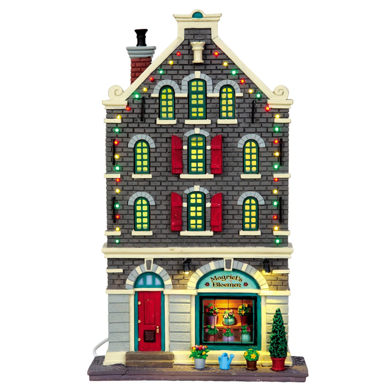 lemax-magriet-s-flowers-boutique-fleuriste-miniature-lumineuse image 1