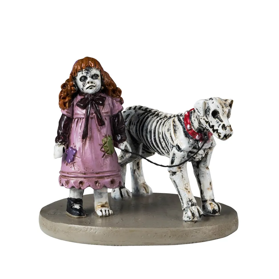 lemax-creepy-doll-dog-figurines-halloween-spooky-town image 1