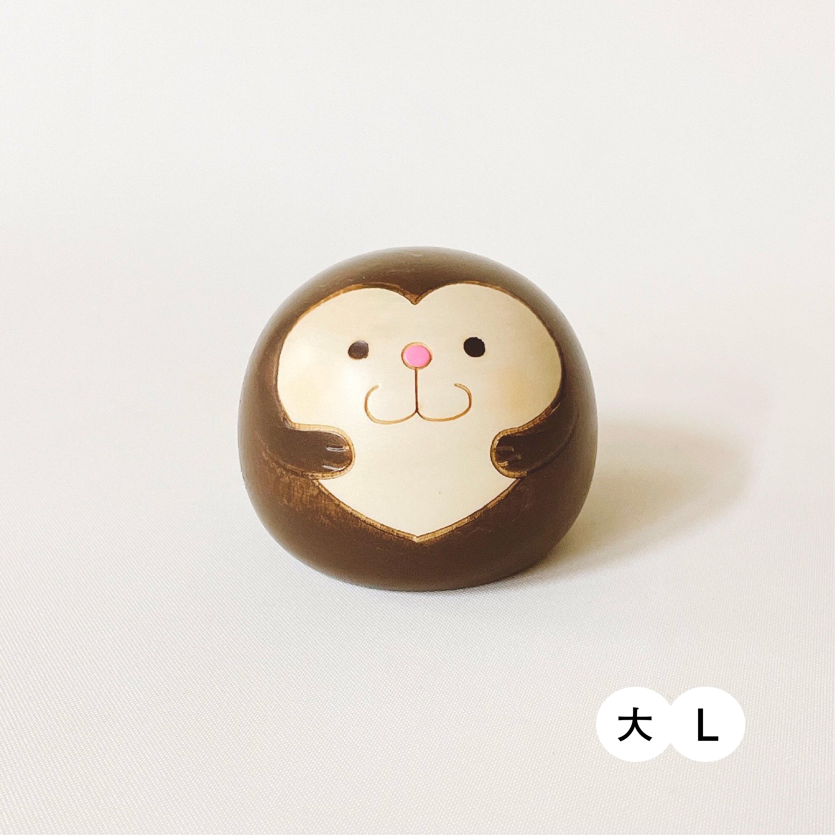 usaburo-kokeshi-yurakoro-singe-culbuto-animal-s-l image 5