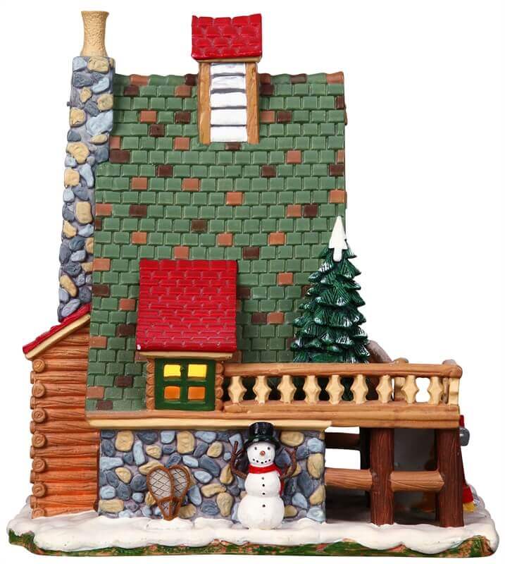 lemax-woodland-retreat-chalet-miniature-de-collection image 2