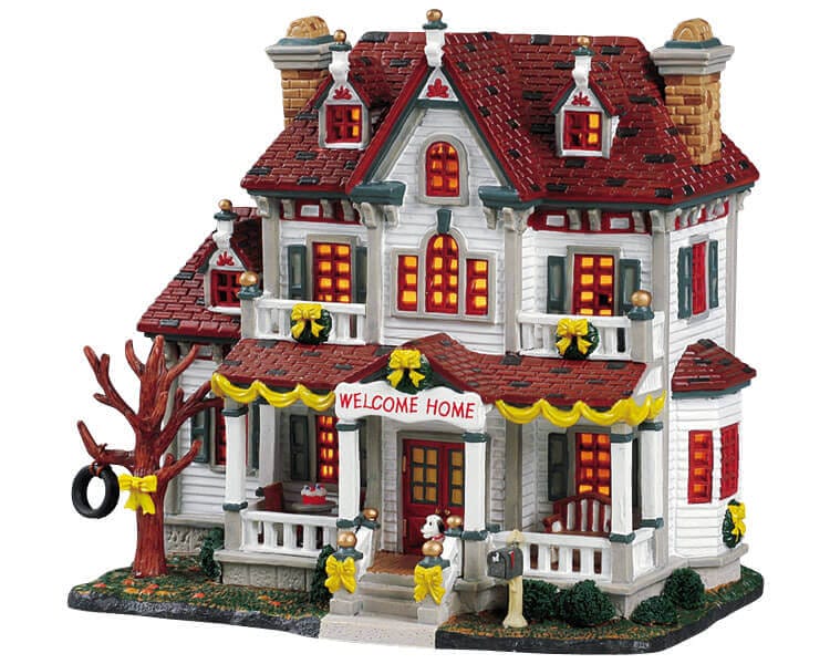 lemax-welcome-home-maison-lumineuse-village-de-no-l image 1