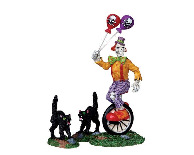 lemax-ghoul-clown-clown-effrayant-spooky-town image 1