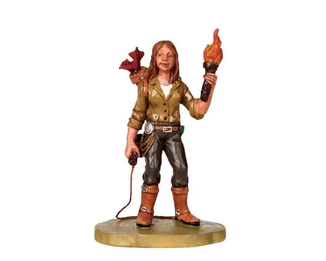 lemax-madame-adventurer-figurine-miniature-spooky-town image 1