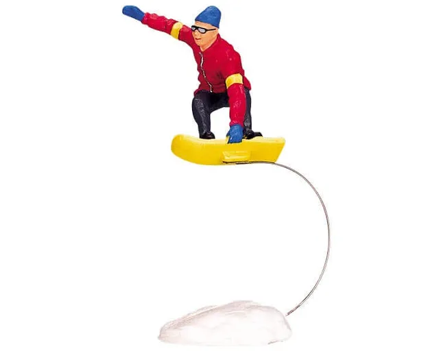 lemax-snowboarding-fun-figurine-miniature-village-de-no-l image 1