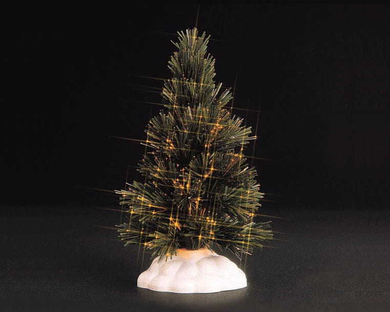 lemax-shimmering-spruce-clear-medium-sapin-miniature image 1