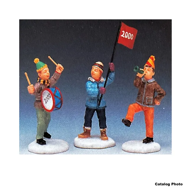 lemax-ringing-in-the-new-millennium-set-de-3-figurines image 1
