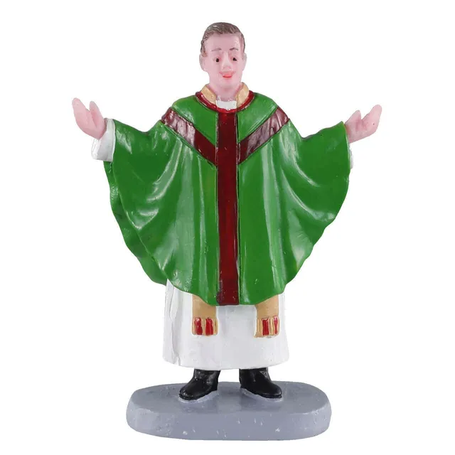 lemax-parish-priest-figurine-miniature-caddington image 1