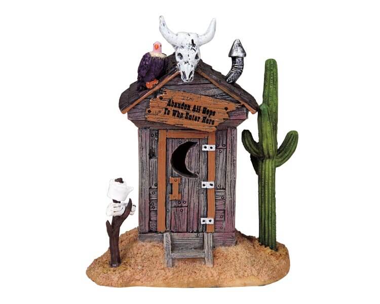 lemax-haunted-outhouse-figurine-miniature-spooky-town image 1