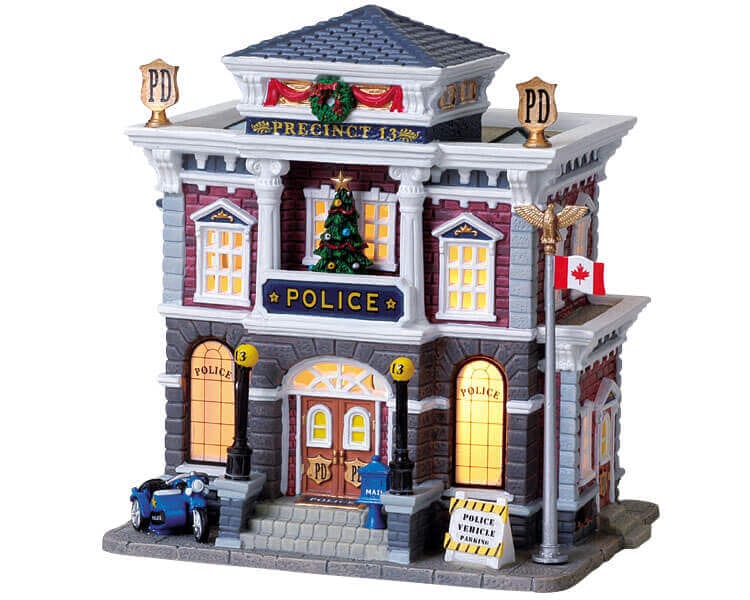 lemax-police-precinct-13-commissariat-miniature image 1