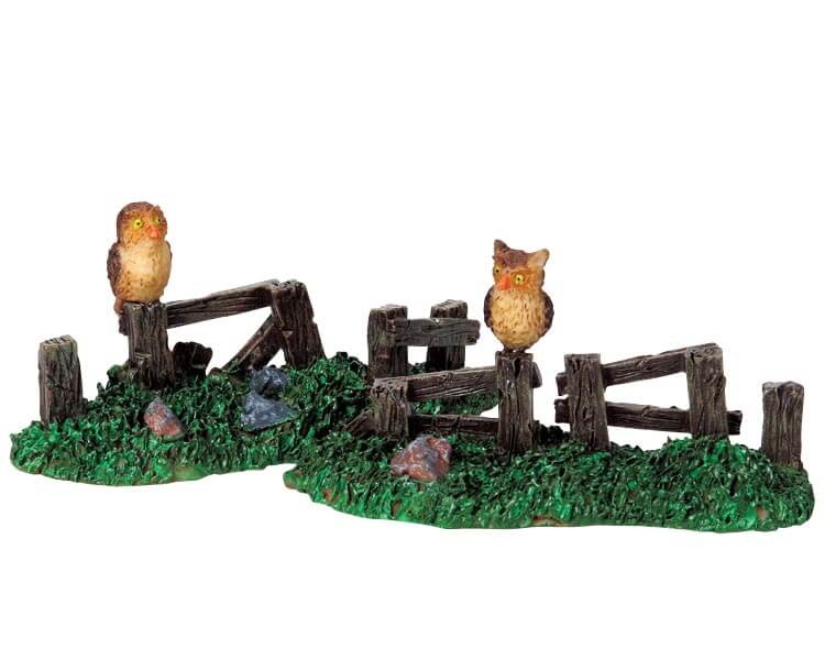 lemax-old-rickety-fence-cl-ture-miniature-spooky-town image 1