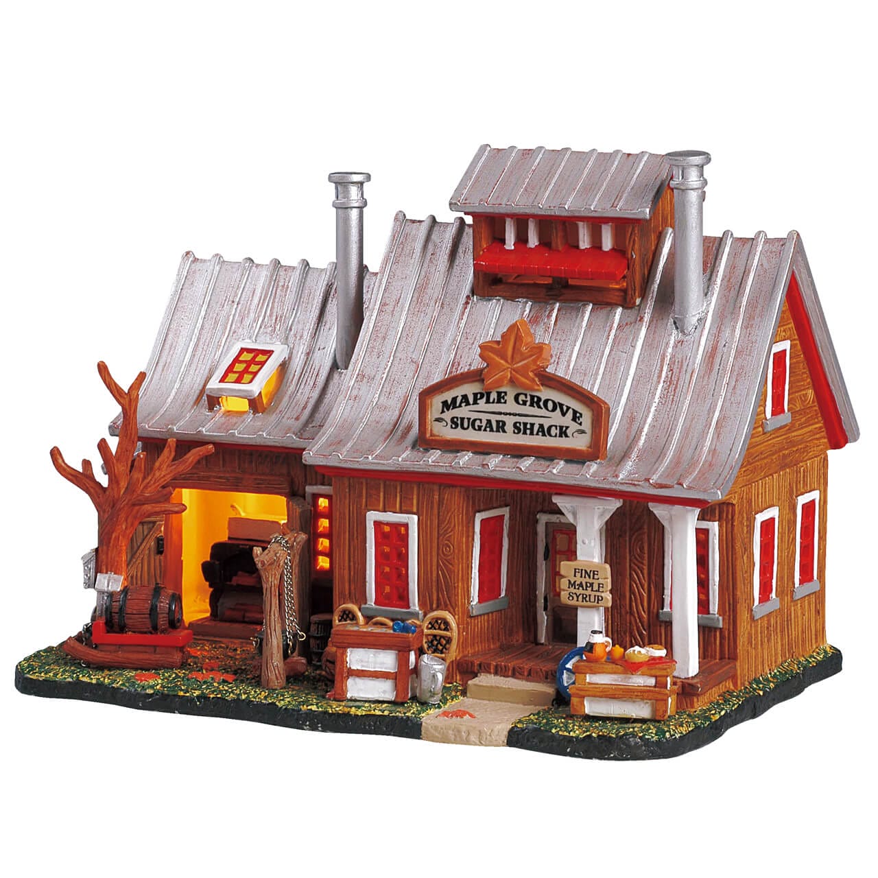 lemax-maple-grove-sugar-shack-cabane-sucre-vail-village-illumin-e image 1