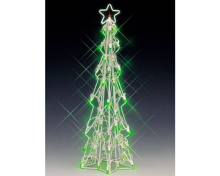 lemax-slim-christmas-tree-large-sculpture-lumineuse-miniature image 1