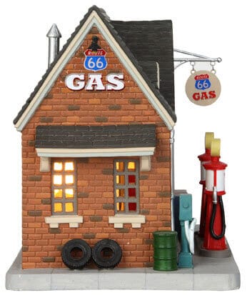 lemax-vintage-gas-station-village-miniature-station-service-r-tro image 2