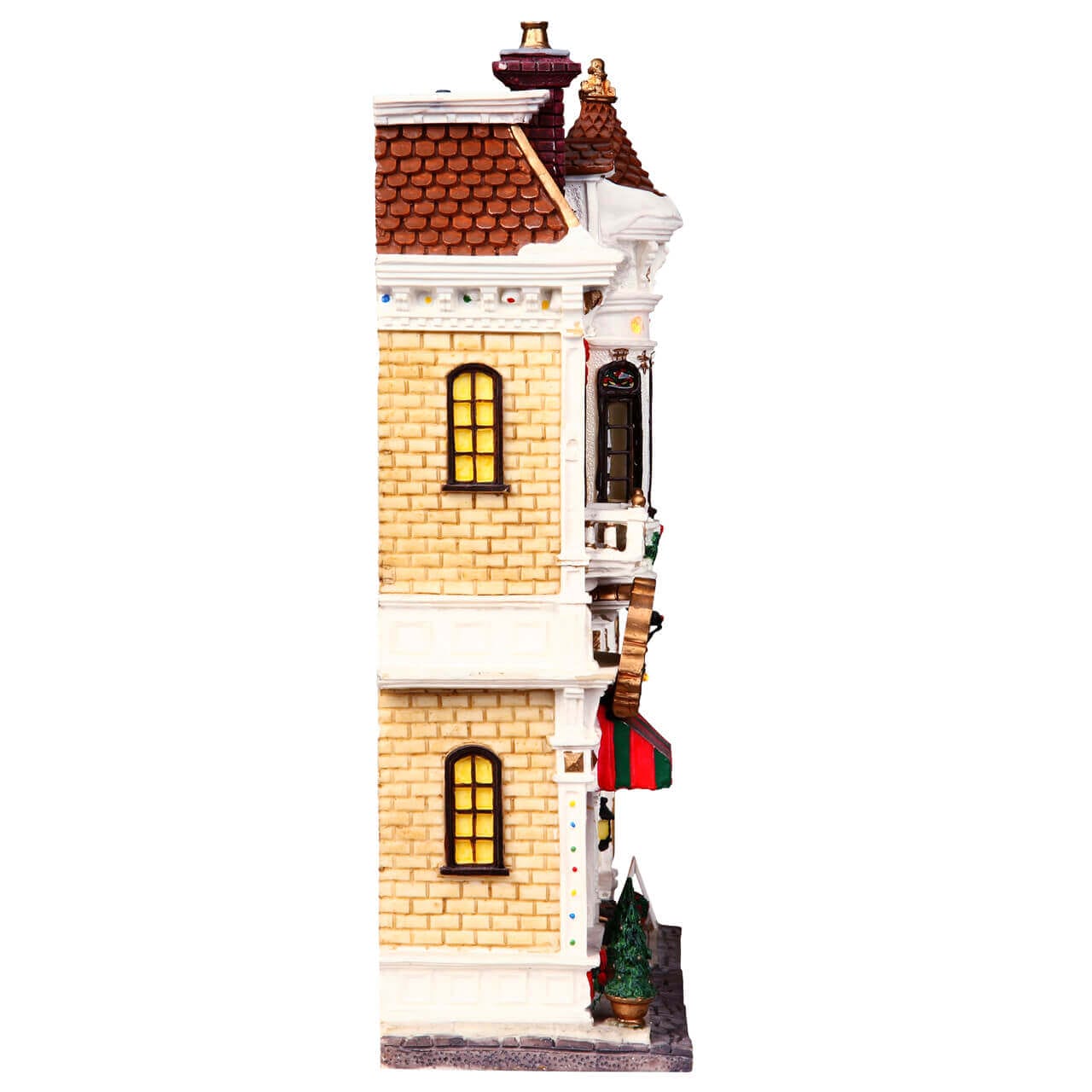 lemax-village-shops-fa-ades-de-boutiques-miniatures-lumineuses-essex-street image 3