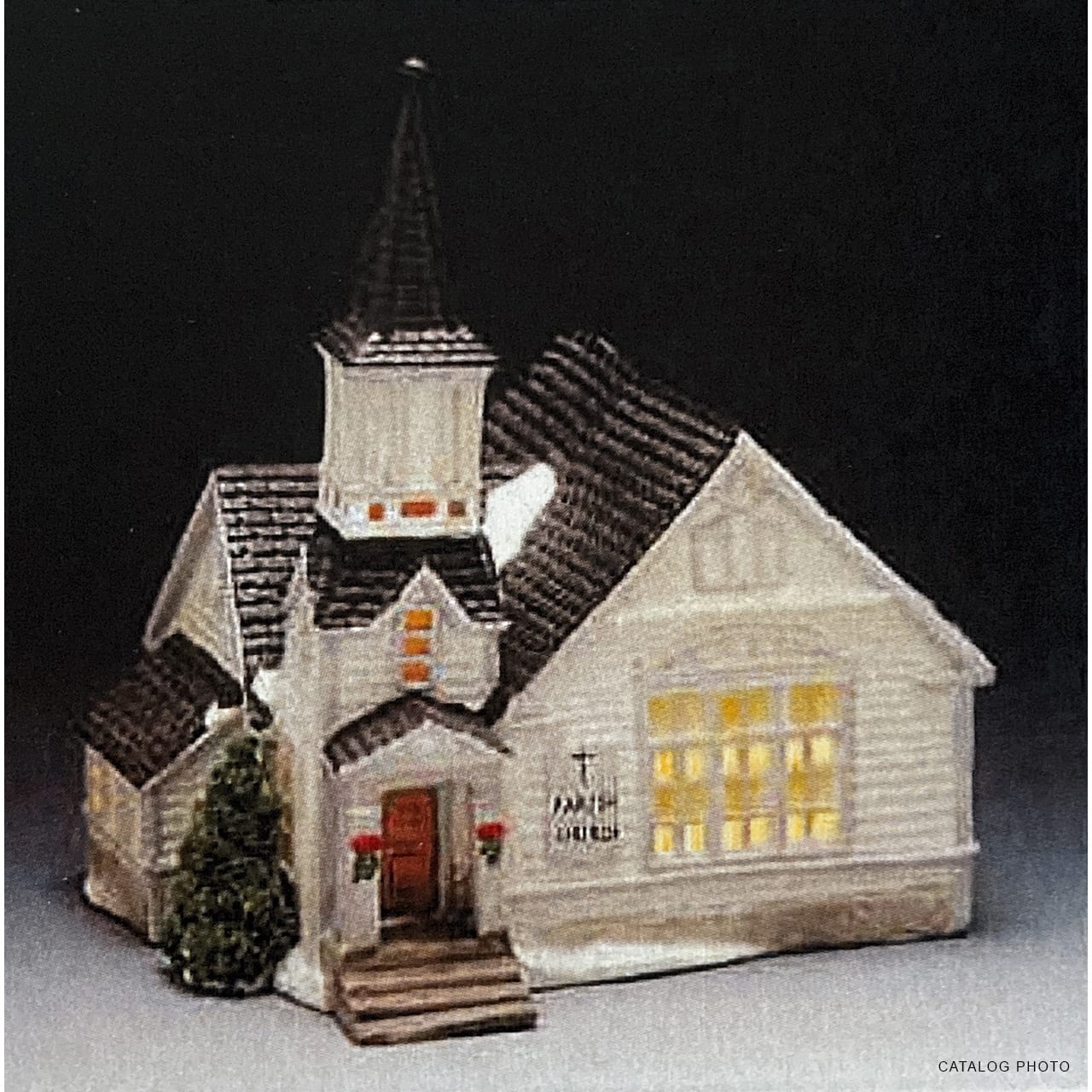 lemax-parish-church-glise-miniature-de-village image 2