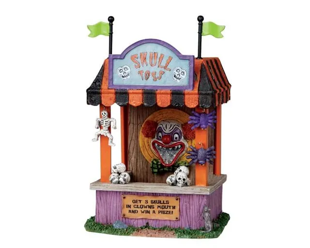 lemax-skull-toss-figurine-halloween-spooky-town image 1