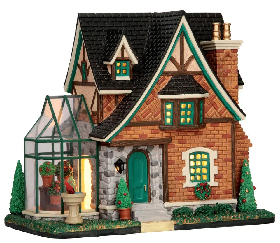 lemax-tudor-home-maison-miniature-lumineuse image 1