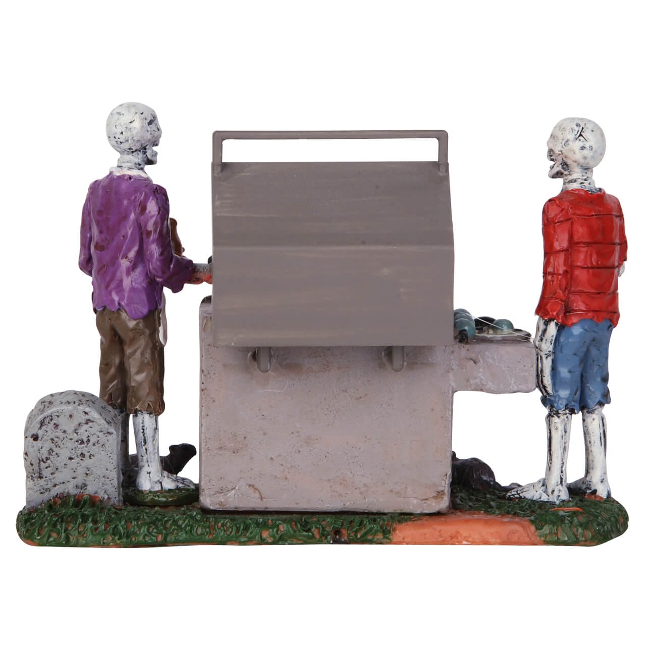lemax-gory-grillin-sc-ne-barbecue-lumineuse-spooky-town image 4